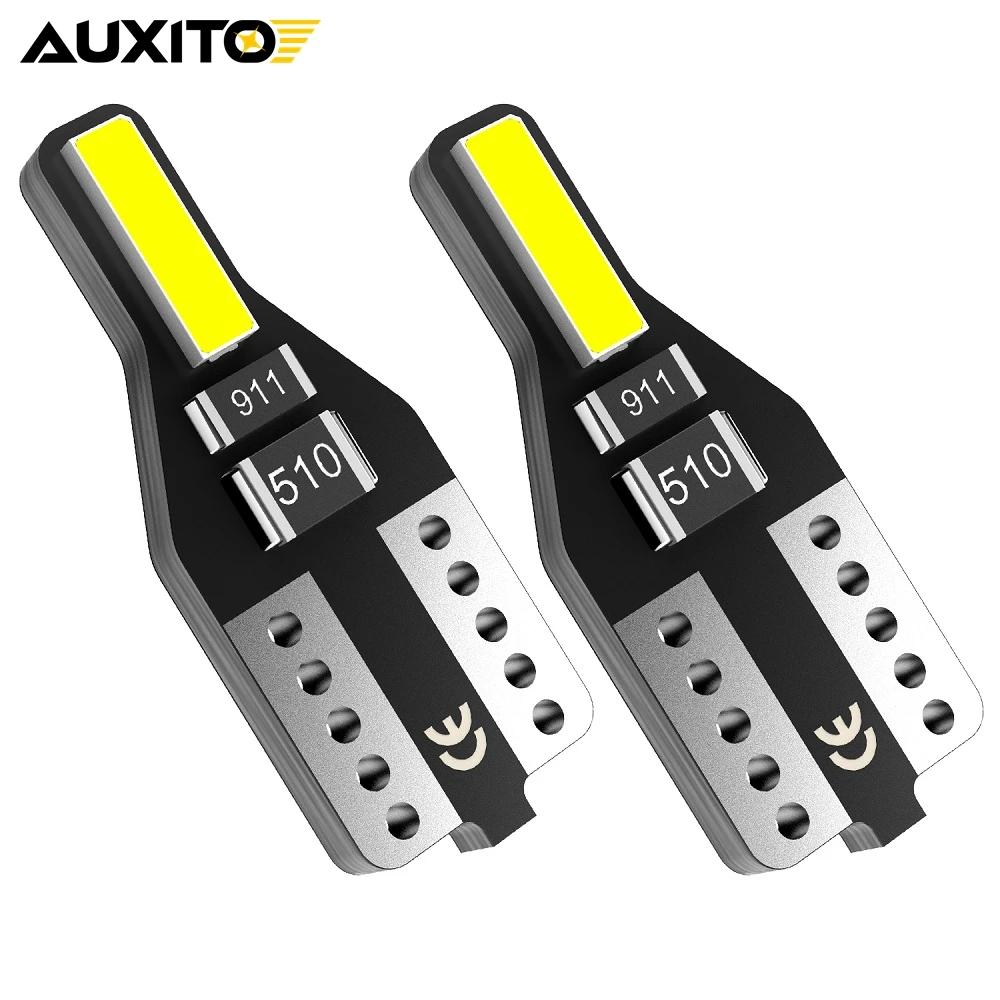 AUXITO Ʈ Ʈ 168 192 LED , ڵ ׸    ۷ ڽ  , 12V 6000K ȭƮ, W5W T10, 2 